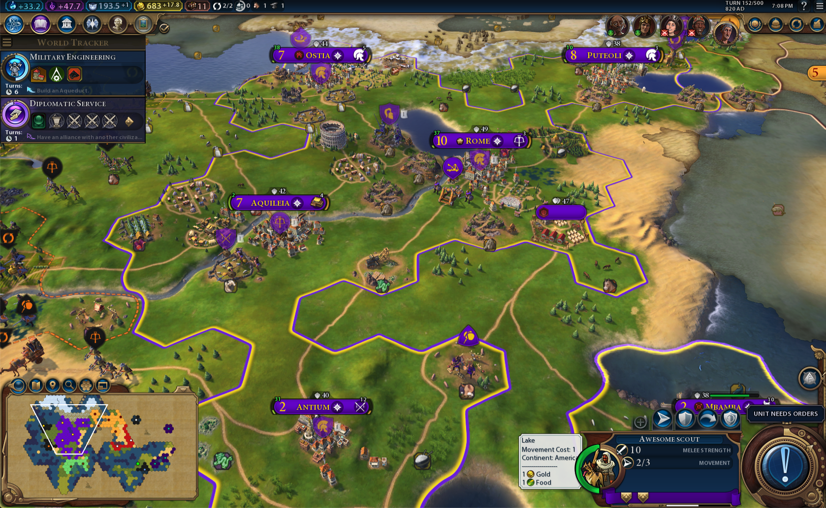 We like playing Civilization VI